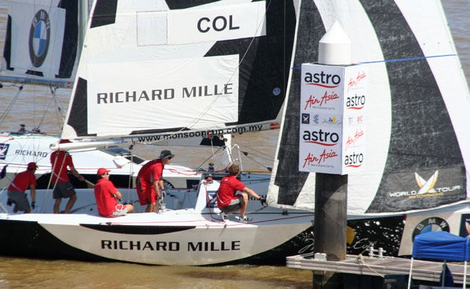 Sebastien Col and Team Areva - 2006 Monsoon Cup © Sail-World.com /AUS http://www.sail-world.com